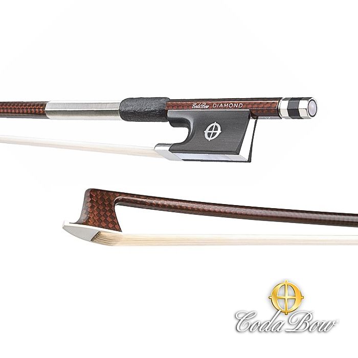 คันชักไวโอลิน Coda Bow Diamond NX Carbon Fiber