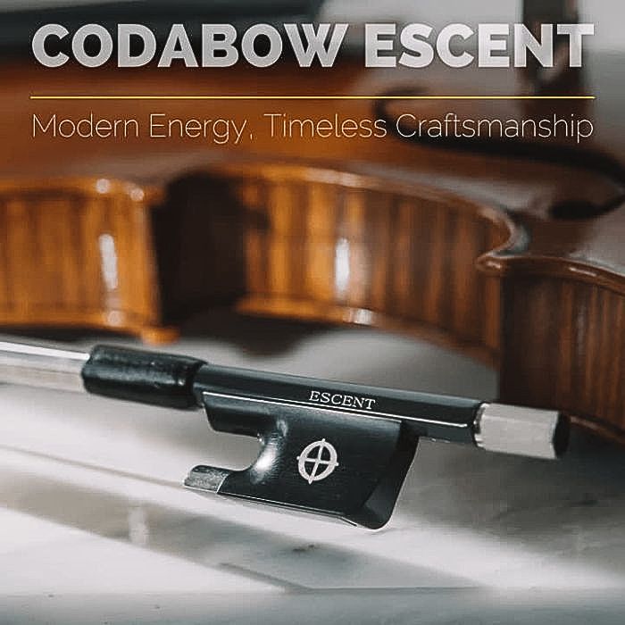 คันชักไวโอลินคาร์บอนไฟเบอร์ Coda Bow รุ่น Escent