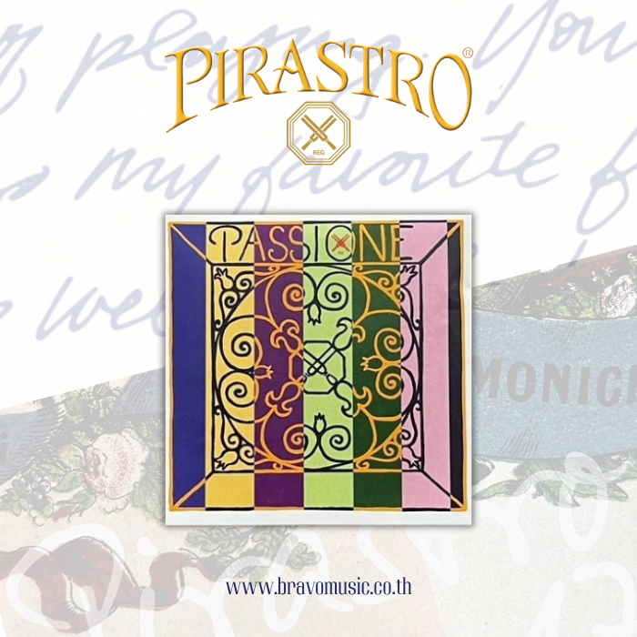 สายไวโอลิน Gut String Pirastro รุ่น Passione Solo (ชุด)