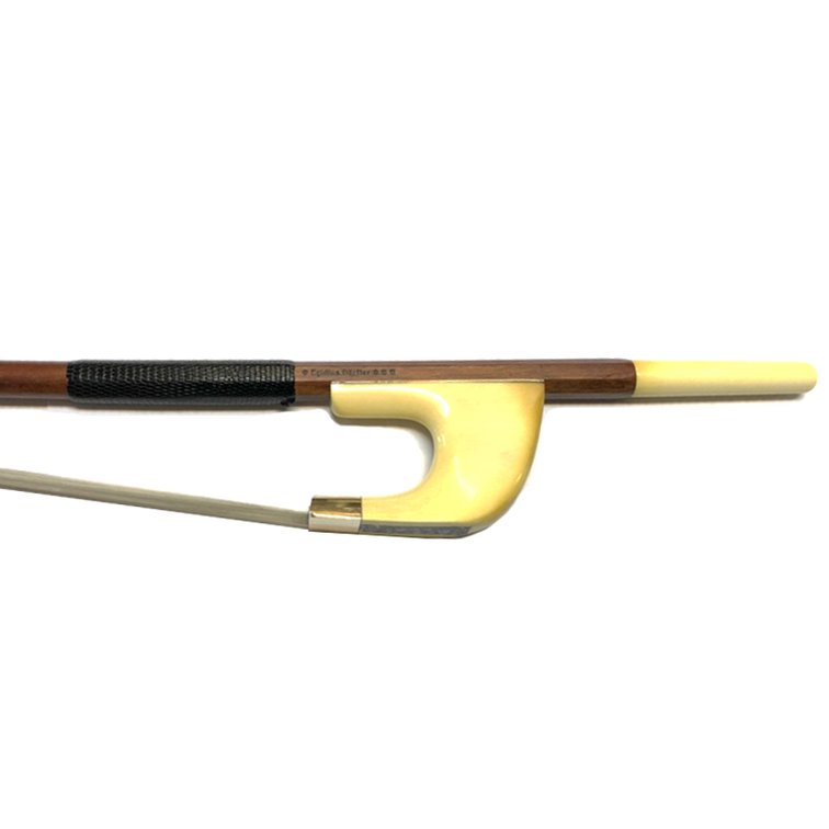 คันชักดับเบิลเบส Egidius Dorfler***  Gold 14k Nr.300 (Ivory Frog) 2014