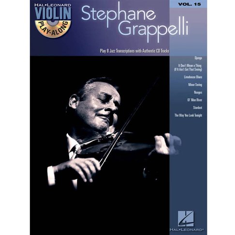โน้ตเพลงไวโอลิน Stephane Grappelli Violin Play-Along Volume 15  Series