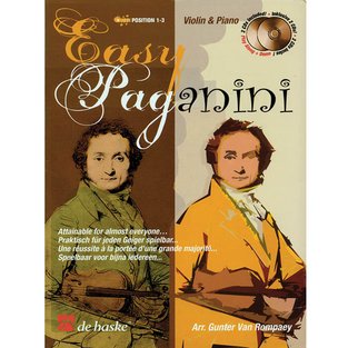 โน้ตเพลงไวโอลิน Easy Paganini