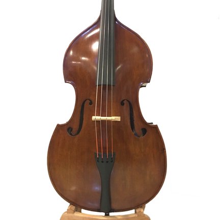 ดับเบิลเบส Emanuel Wilfer ทรง Gamba ขนาดมาตรฐาน Hight E Tuning Peg