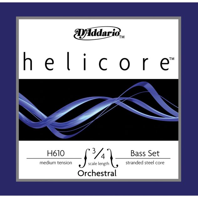 สายดับเบิลเบส D Addario รุ่น Helicore Orchestra (ชุด) HP610