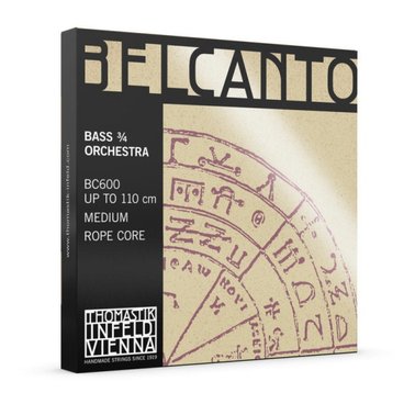 สายดับเบิลเบส Thomastik รุ่น Belcanto (ชุด) Packaging