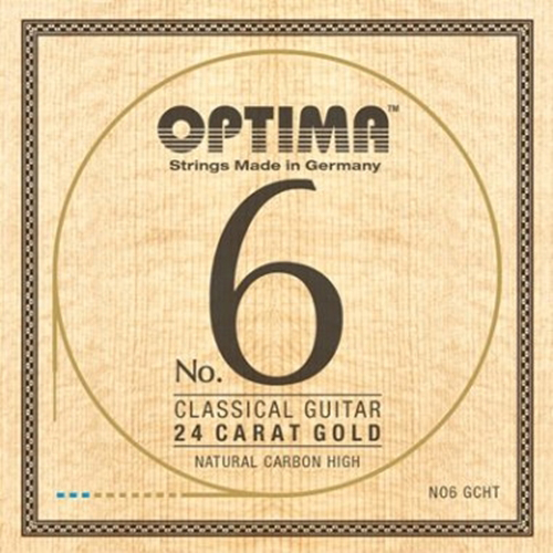 สายกีตาร์คลาสสิค Optima No.6 24K GOLD High Carbon