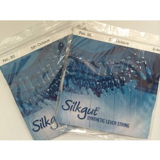 ชุดสายฮาร์ปสำหรับ Lever Harp (Silkgut) 5th. Octave