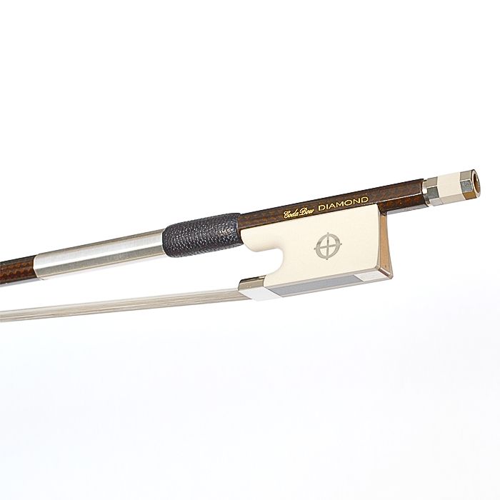คันชักไวโอลิน Coda Bow Diamond GX Alabaster Xebony Frog Upgrade