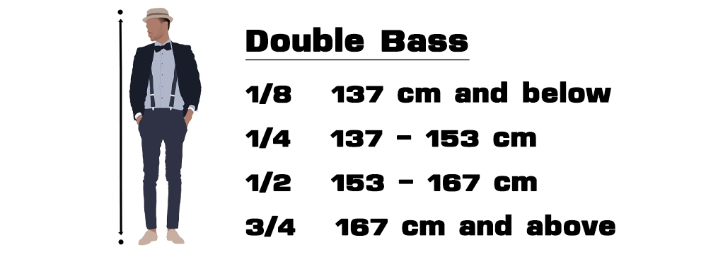 คู่มือขนาดดับเบิลเบส